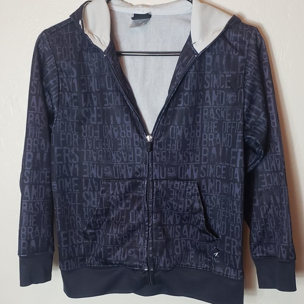 And1 Boy's warm up hooded jacket